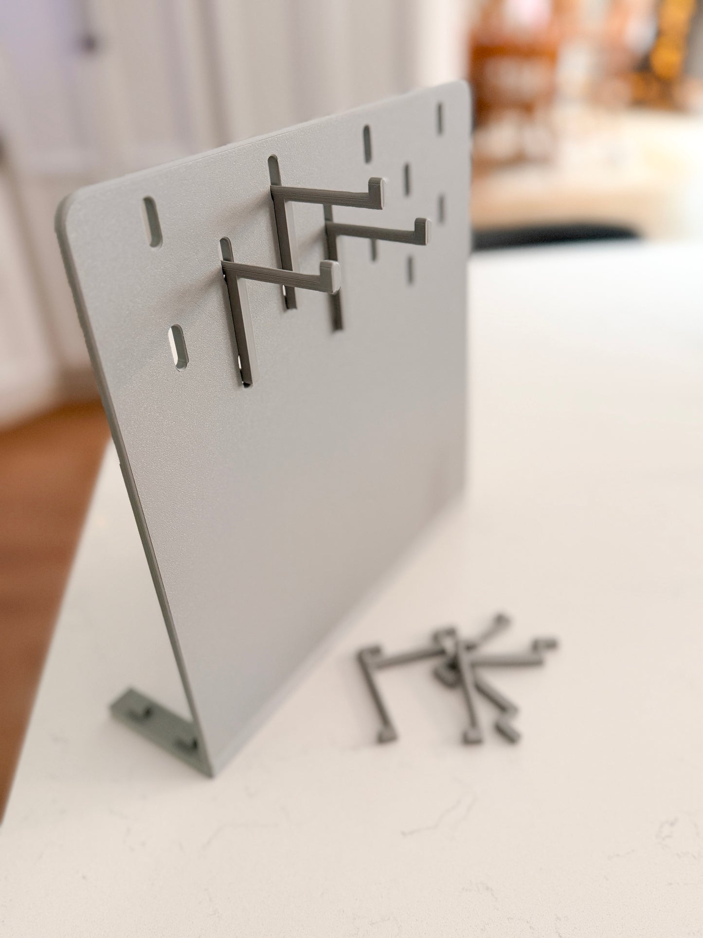 MODSHELF | PEG BOARD | COMPONENTS | CUSTOM MODULAR CHARM BAR DISPLAY