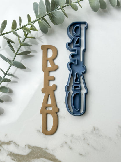 READ BOOKMARK | LETTERS | CLAY CUTTER