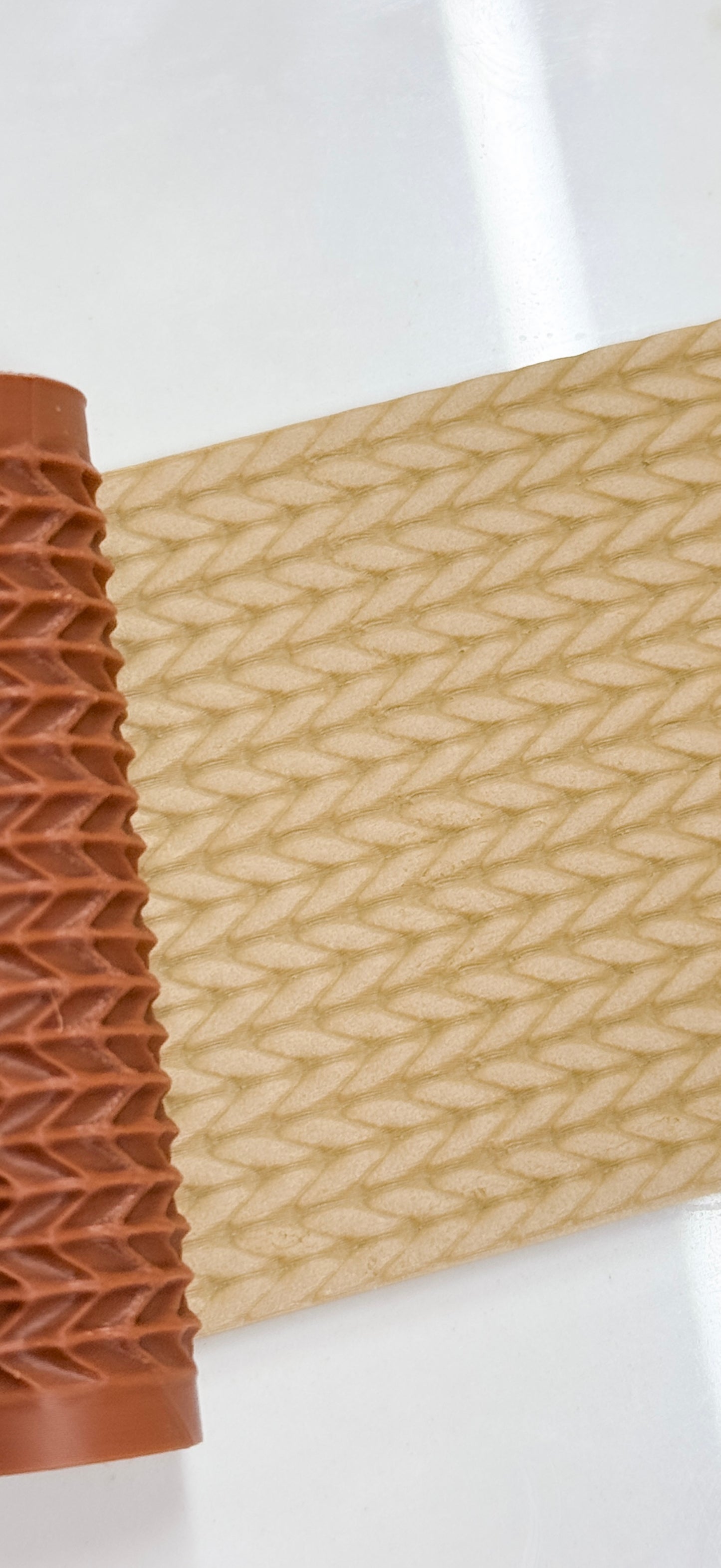 DOUBLE KNIT WEAVE | MINI TEXTURE ROLLER