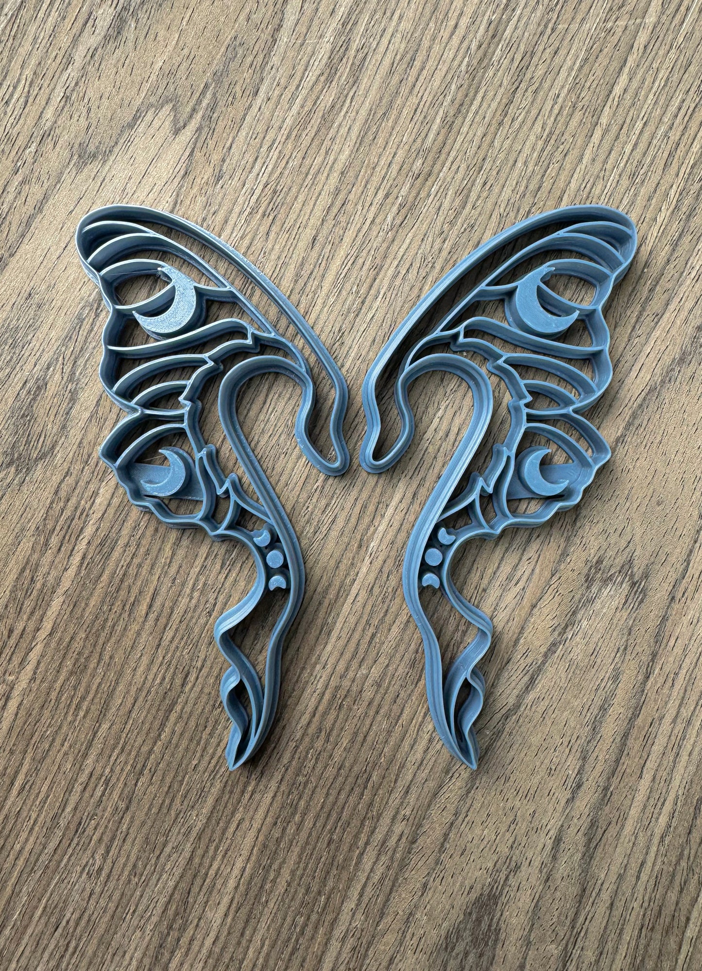 LUNA MOONPHASE MOTH WING EARCUFF | FANTASY | CLAY CUTTER