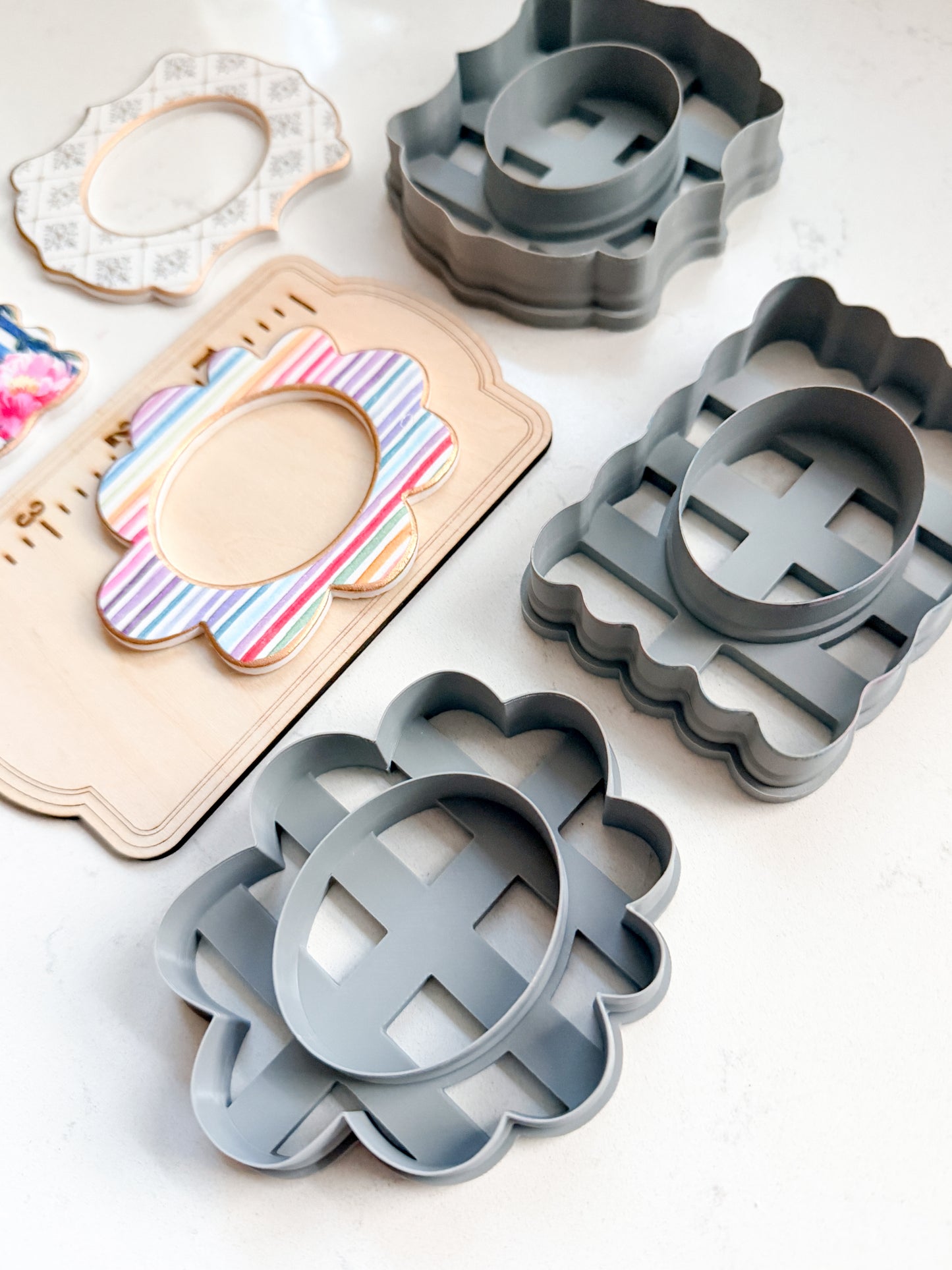 LARGE FRAMES | POLYMER CLAY CUTTER