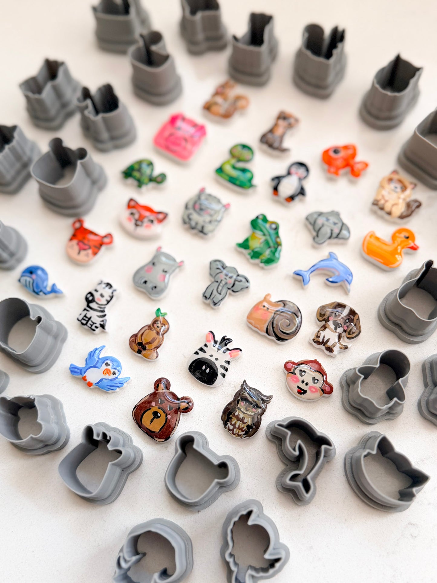 ANIMAL CHARM CUTTERS | CLAY CUTTERS | POLYMER CLAY CUTTERS