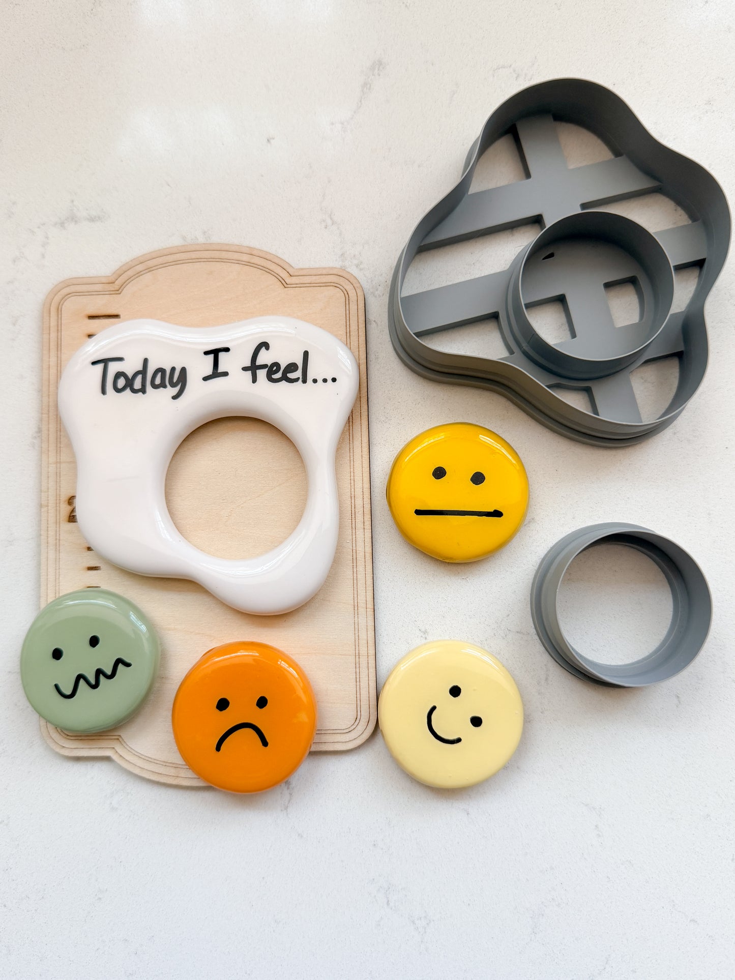 MOOD MAGNET CLAY CUTTER SET | POLYMER CLAY CUTTER