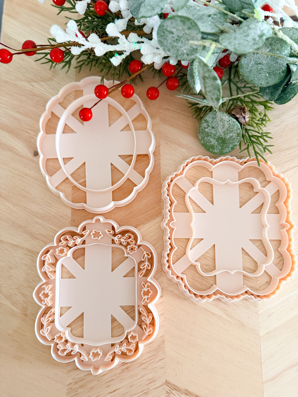SCALLOPED TRINKET DISH CUTTERS | COQUETTE | POLYMER CLAY CUTTER