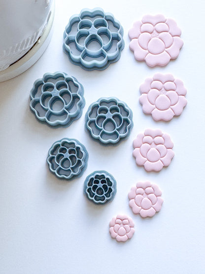 PEONY FLOWERS | GARDEN | CLAY CUTTERS