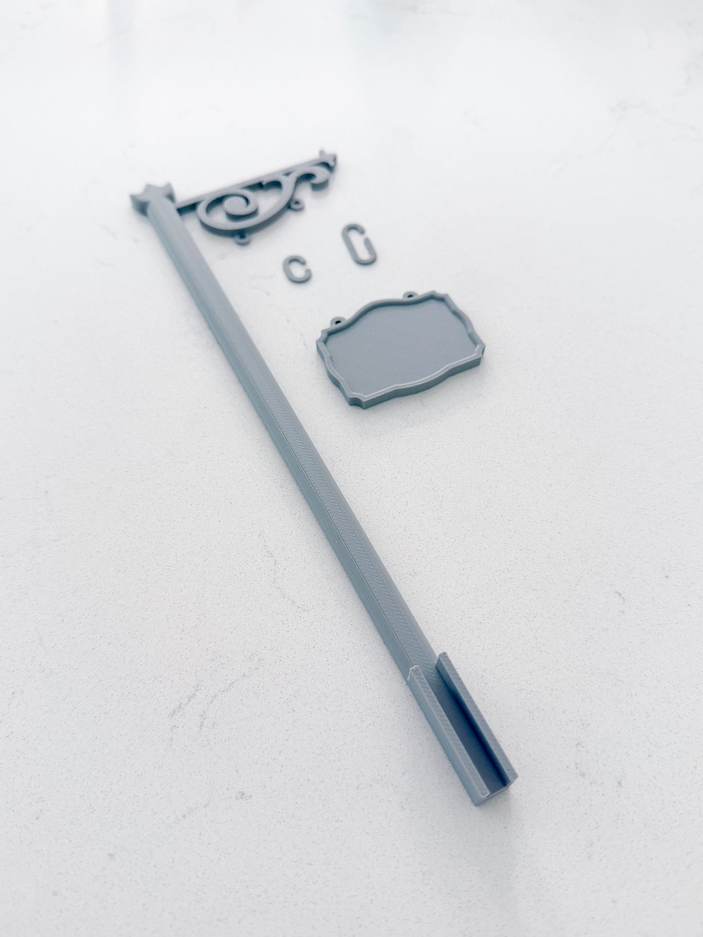 MODSHELF | TAVERN SIGN POST ASSEMBLY | COMPONENTS | CUSTOM MODULAR CHARM BAR DISPLAY