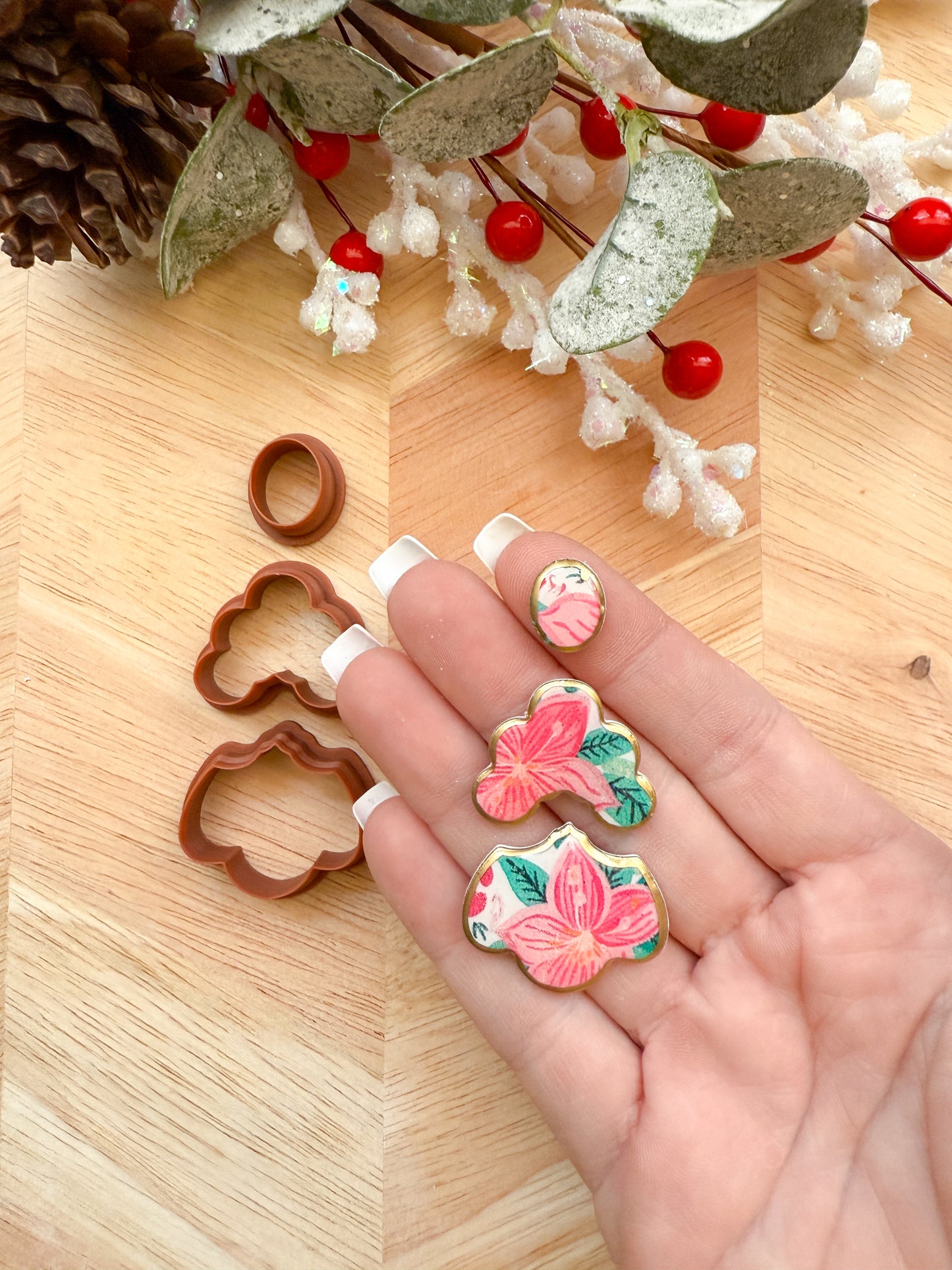 BUBBLE CHANDELIER SET | CHRISTMAS HOLIDAY | CLAY CUTTER