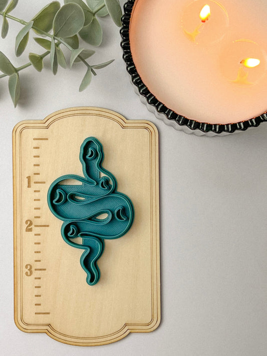 Moon Cut-Out Snake Clay Cutter