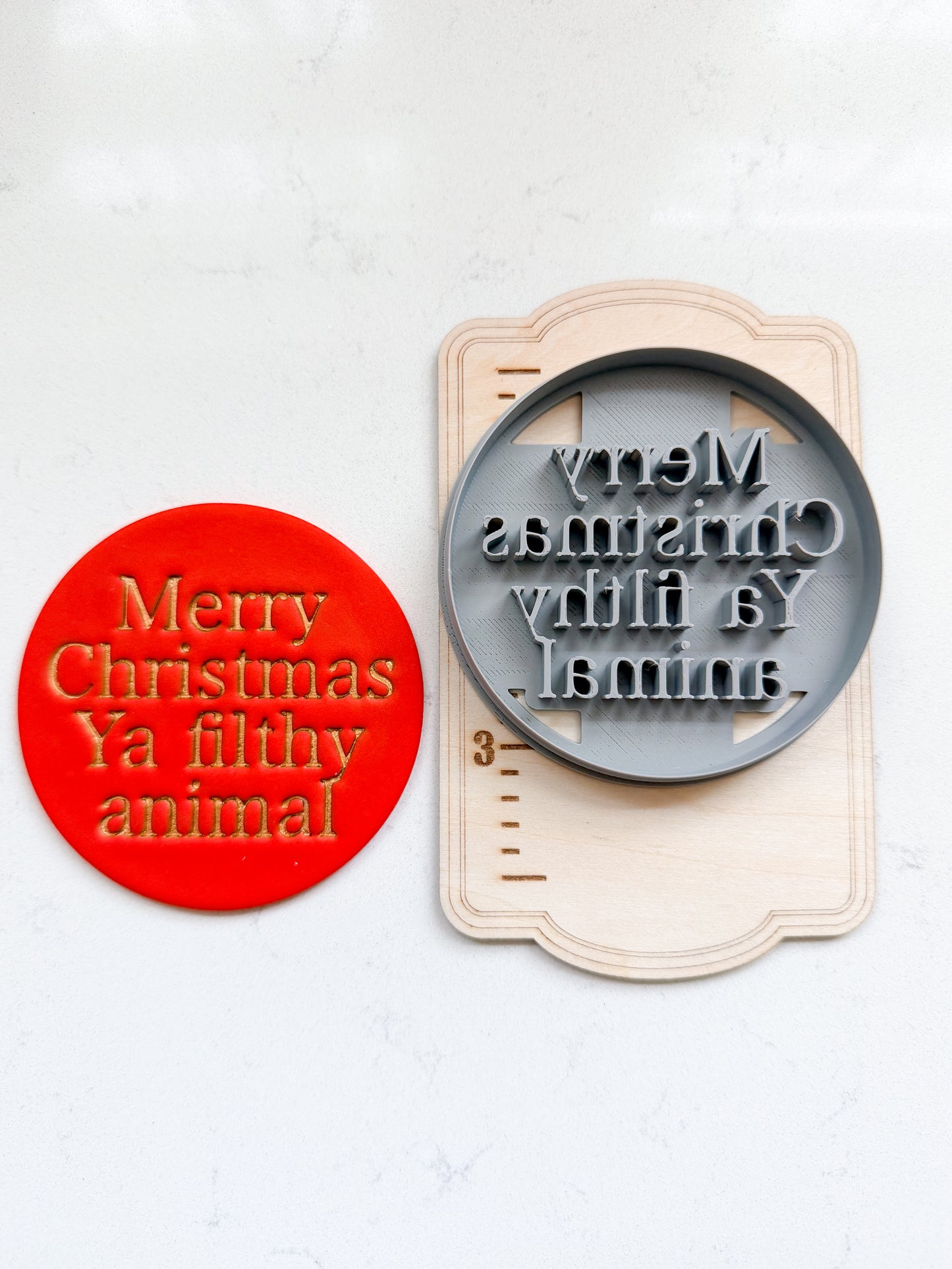 FILTY ANIMAL ORNAMENT CLAY CUTTERS | CHRISTMAS HOLIDAY | POLYMER CLAY CUTTER