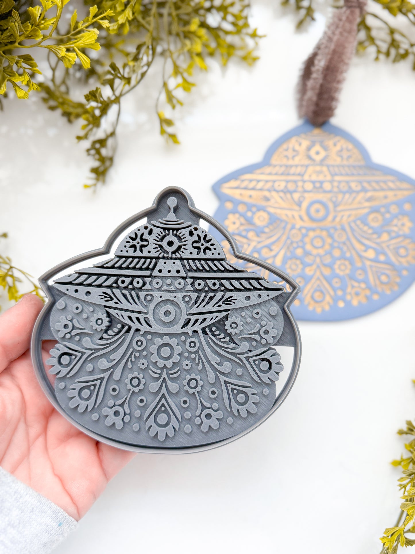 WALL ART | UFO | SCANDINAVIAN | LARGE CLAY CUTTER