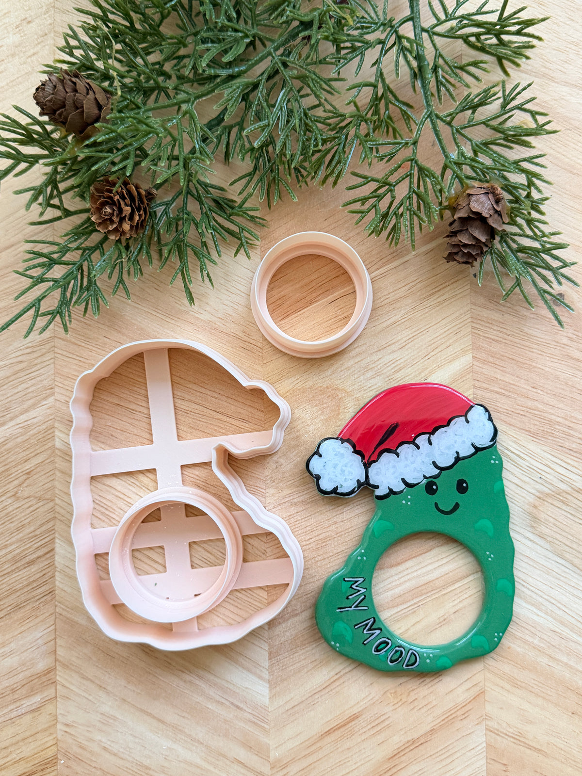 WINTER HOLIDAY MOOD MAGNET CLAY CUTTER SETS (12 OPTIONS) | POLYMER CLAY CUTTER