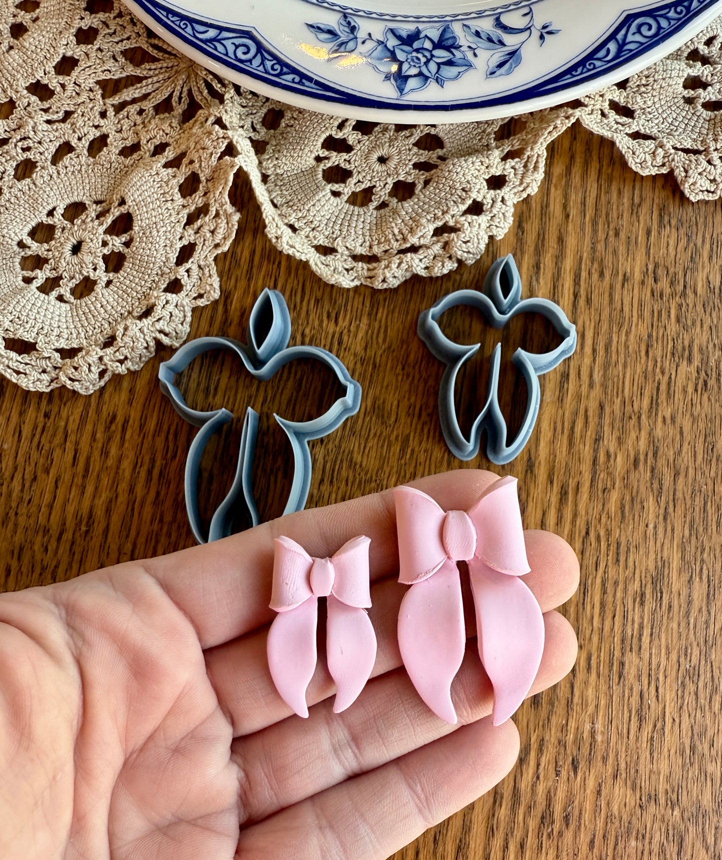 FLUFFY BOW | SPRING | CLAY CUTTERS