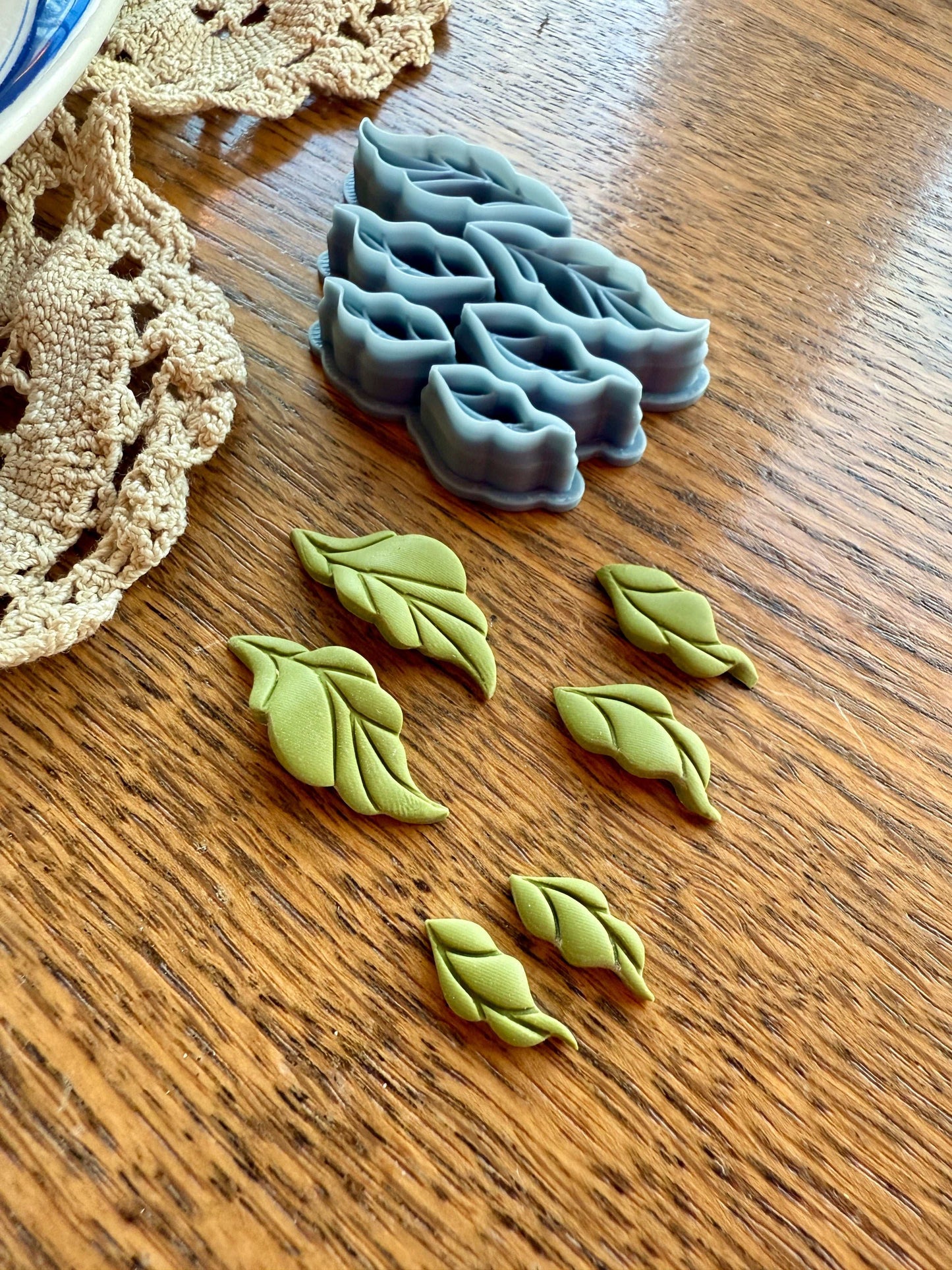 LEAVES CLUSTER PACK | SPRING FLORAL | CLAY CUTTERS