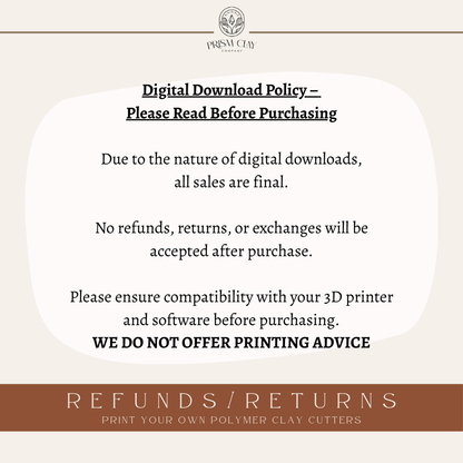 I SAW THAT Ornament STL File | Digital Instant Download | 3D Printing STL File | Polymer Clay Tool | Polymer Clay Cutter STL File