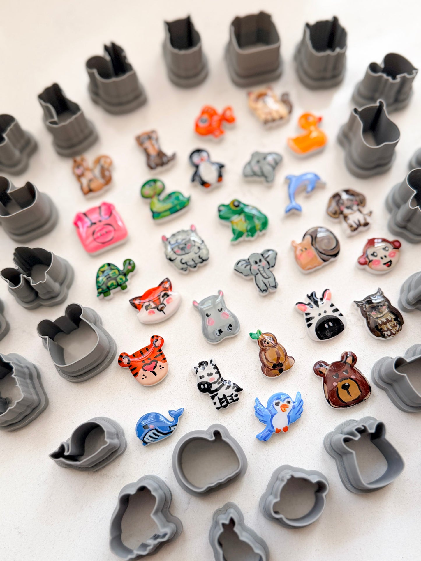 ANIMAL CHARM CUTTERS | CLAY CUTTERS | POLYMER CLAY CUTTERS