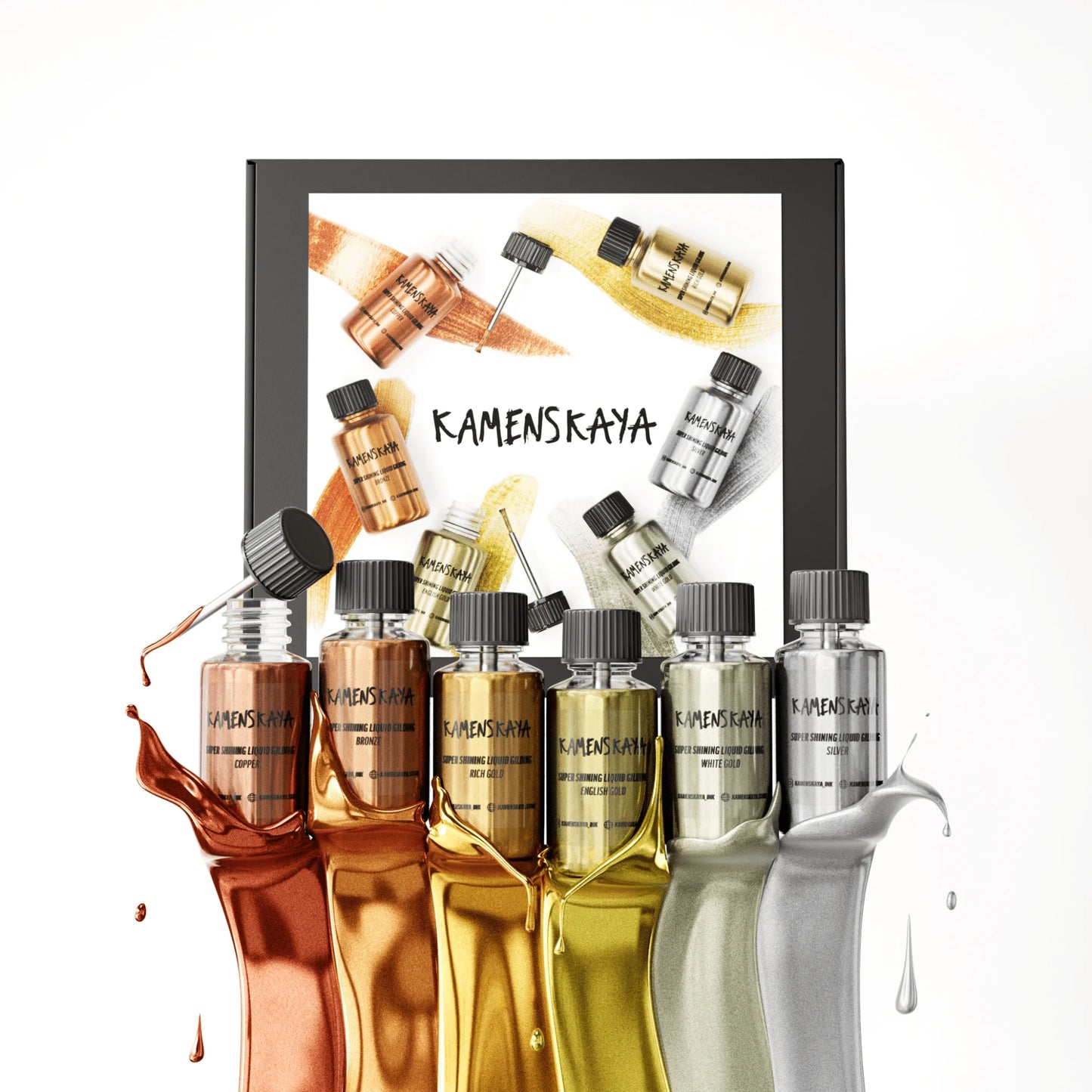 LIQUID GILDING | RICH GOLD | KAMENSKAYA INK