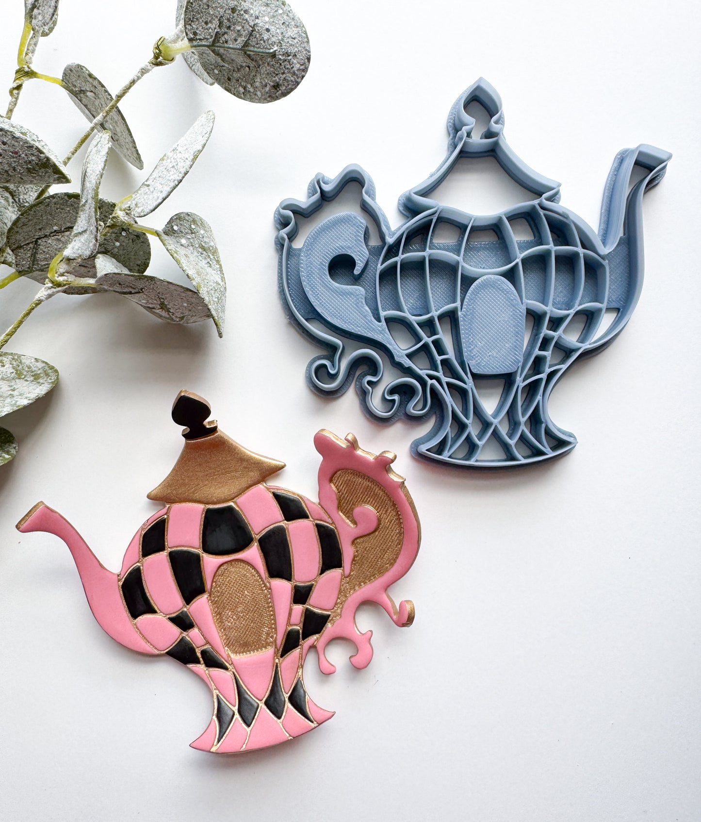 TEAPOT DISH | WONDERLAND | TRINKET DISH | CLAY CUTTER