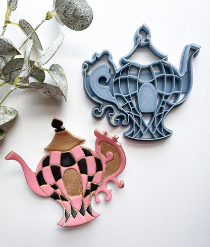 TEAPOT DISH | WONDERLAND | TRINKET DISH | CLAY CUTTER