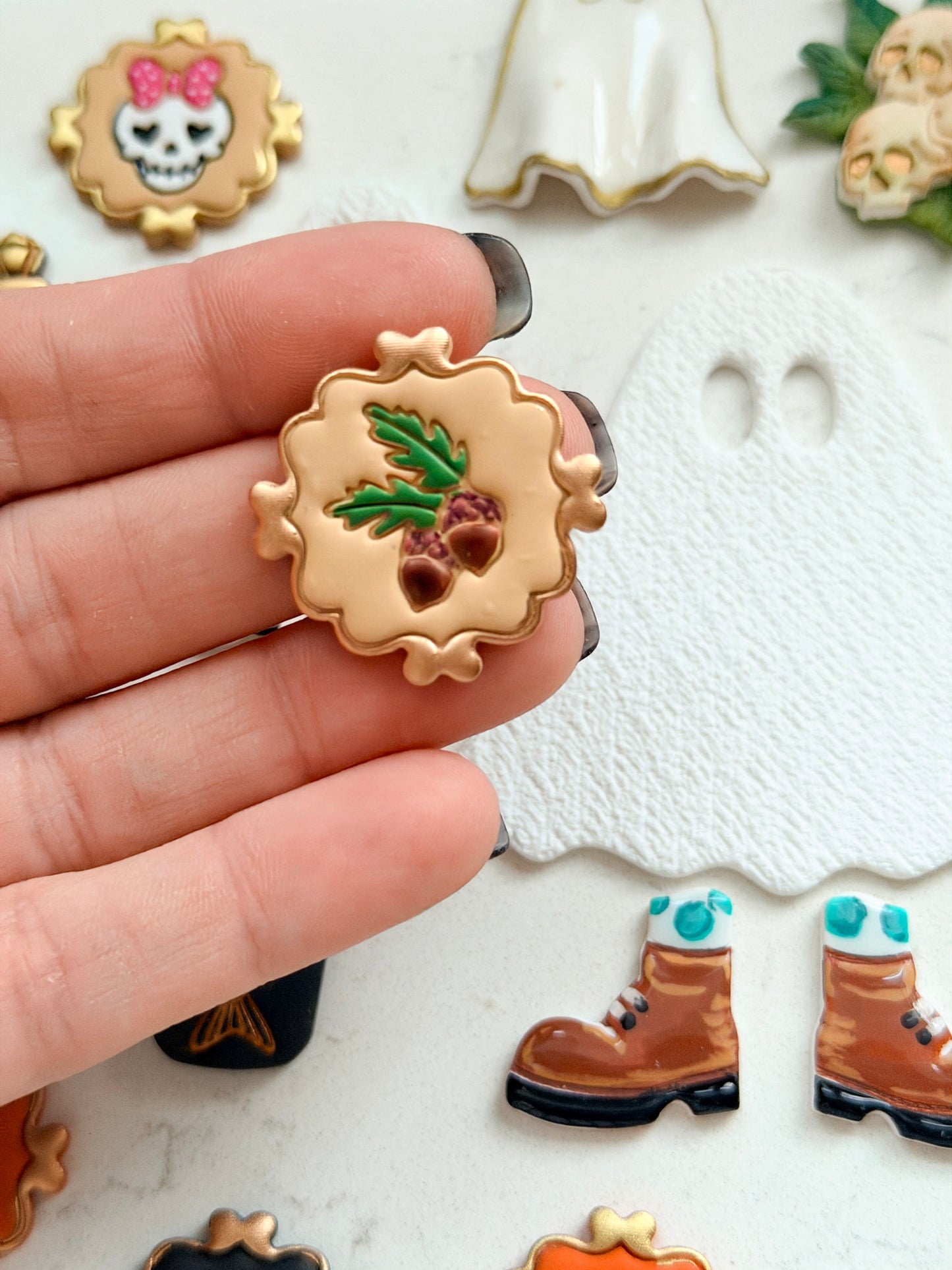 AUTUMN FRAMED PICTURES | FALL AUTUMN | POLYMER CLAY CUTTERS