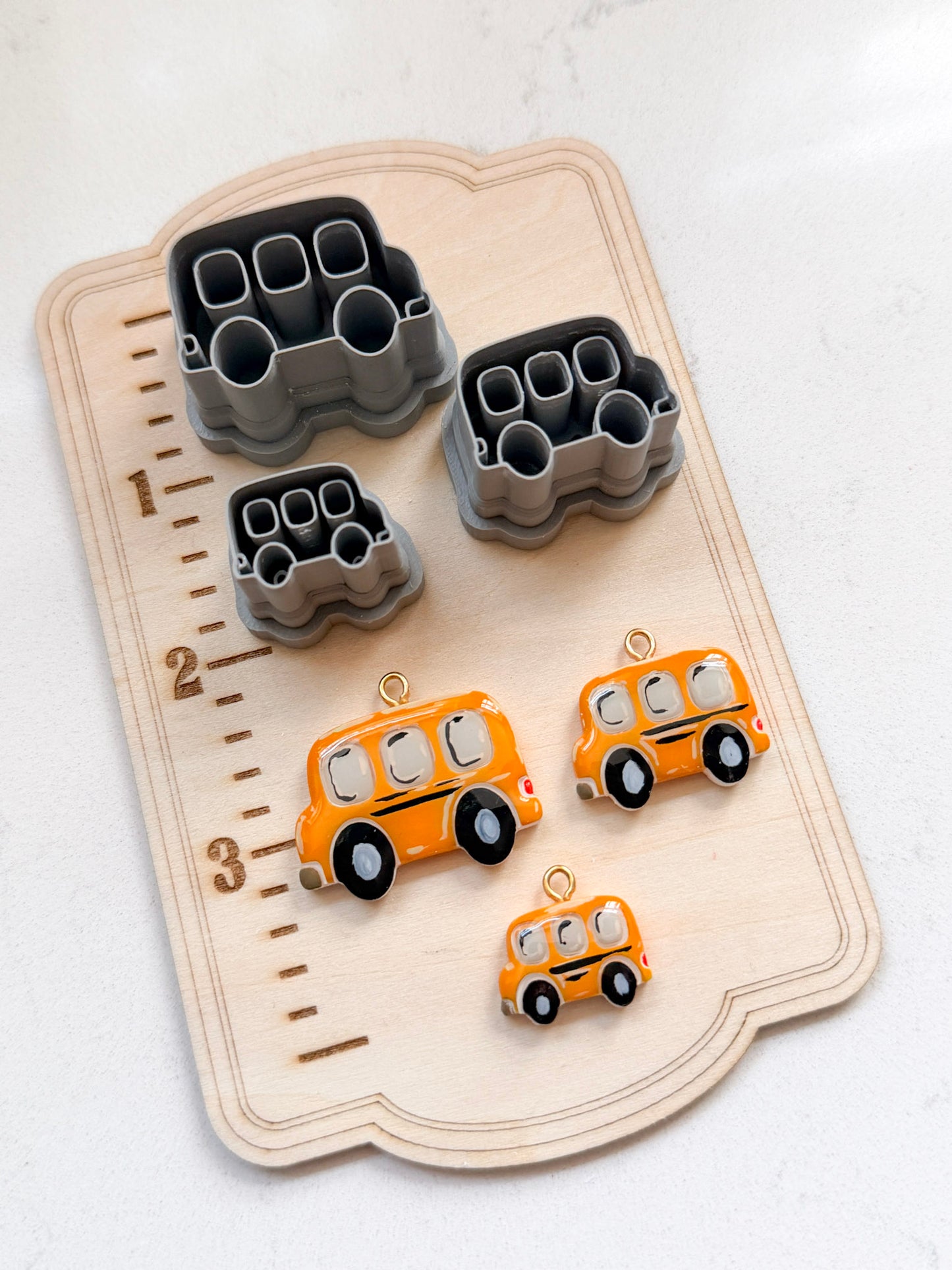 BACK TO SCHOOL BAG & CHARM CUTTERS | CLAY CUTTERS | POLYMER CLAY CUTTERS