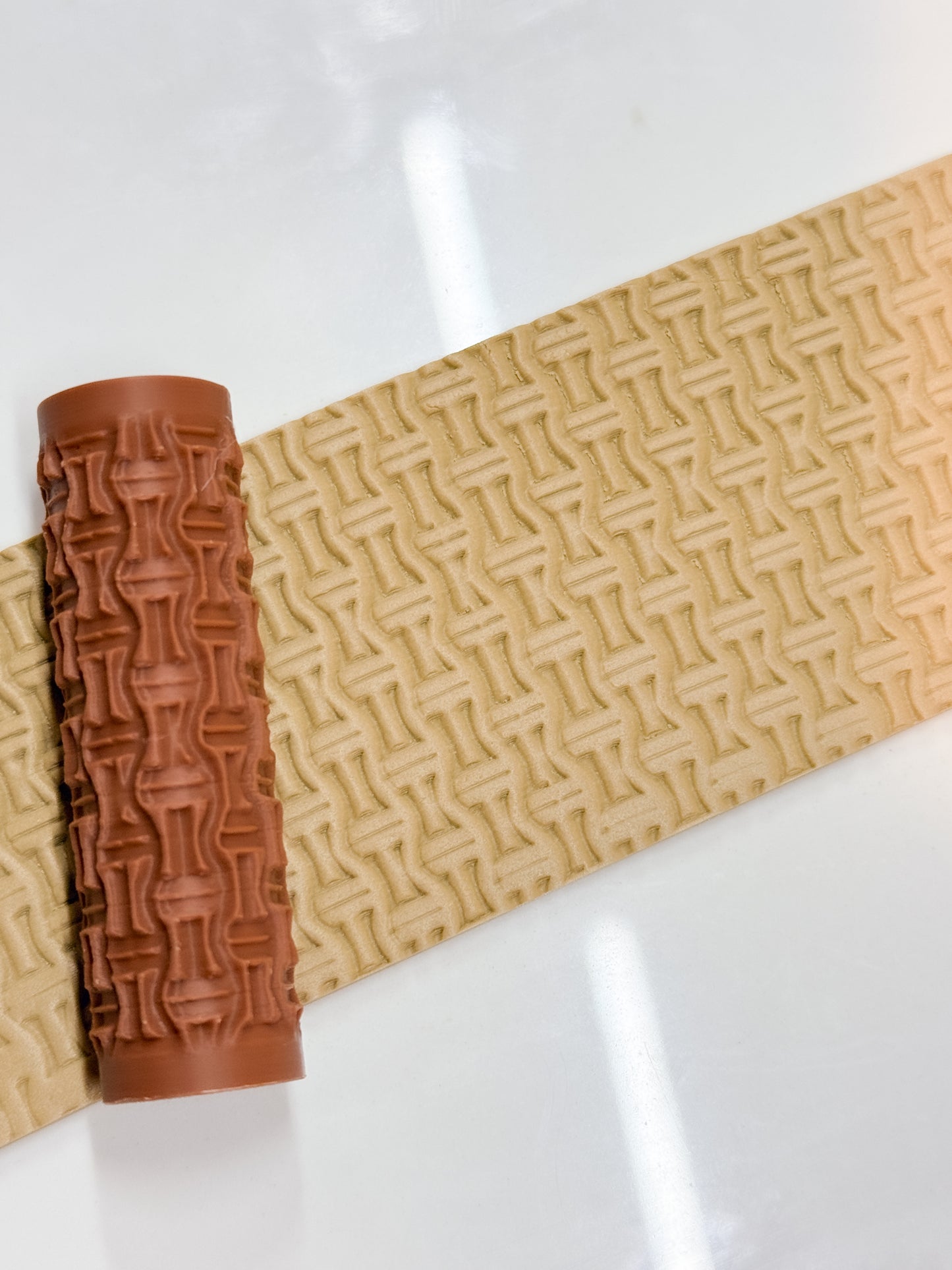 BASKET WEAVE | MINI TEXTURE ROLLER