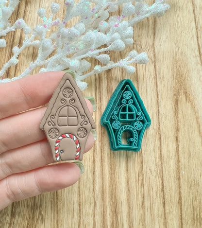 Gingerbread House Clay Cutter | Cookie House