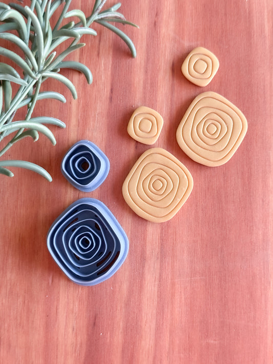 ORGANIC SQUARED SET | CLAY CUTTERS