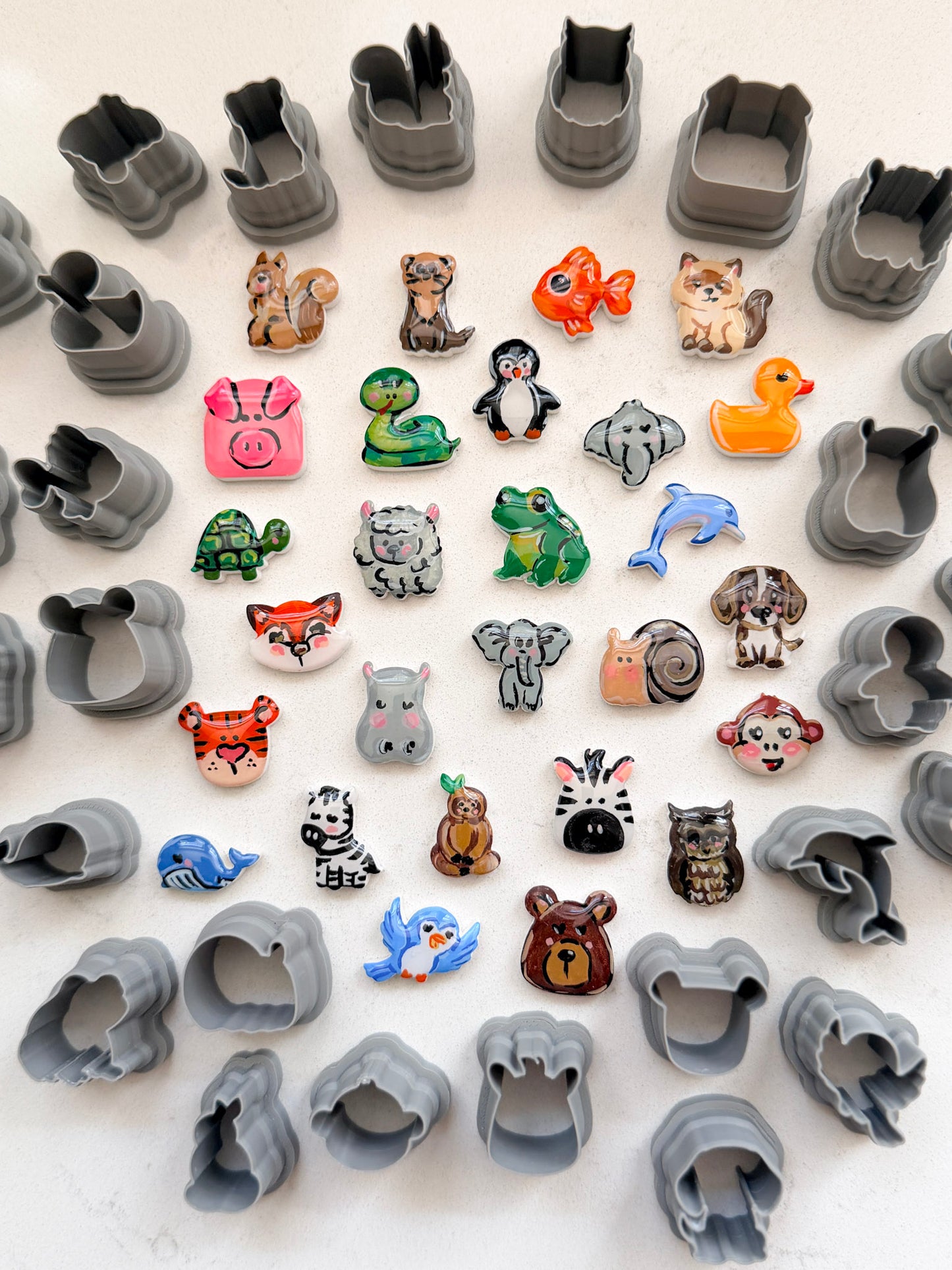 ANIMAL CHARM CUTTERS | CLAY CUTTERS | POLYMER CLAY CUTTERS