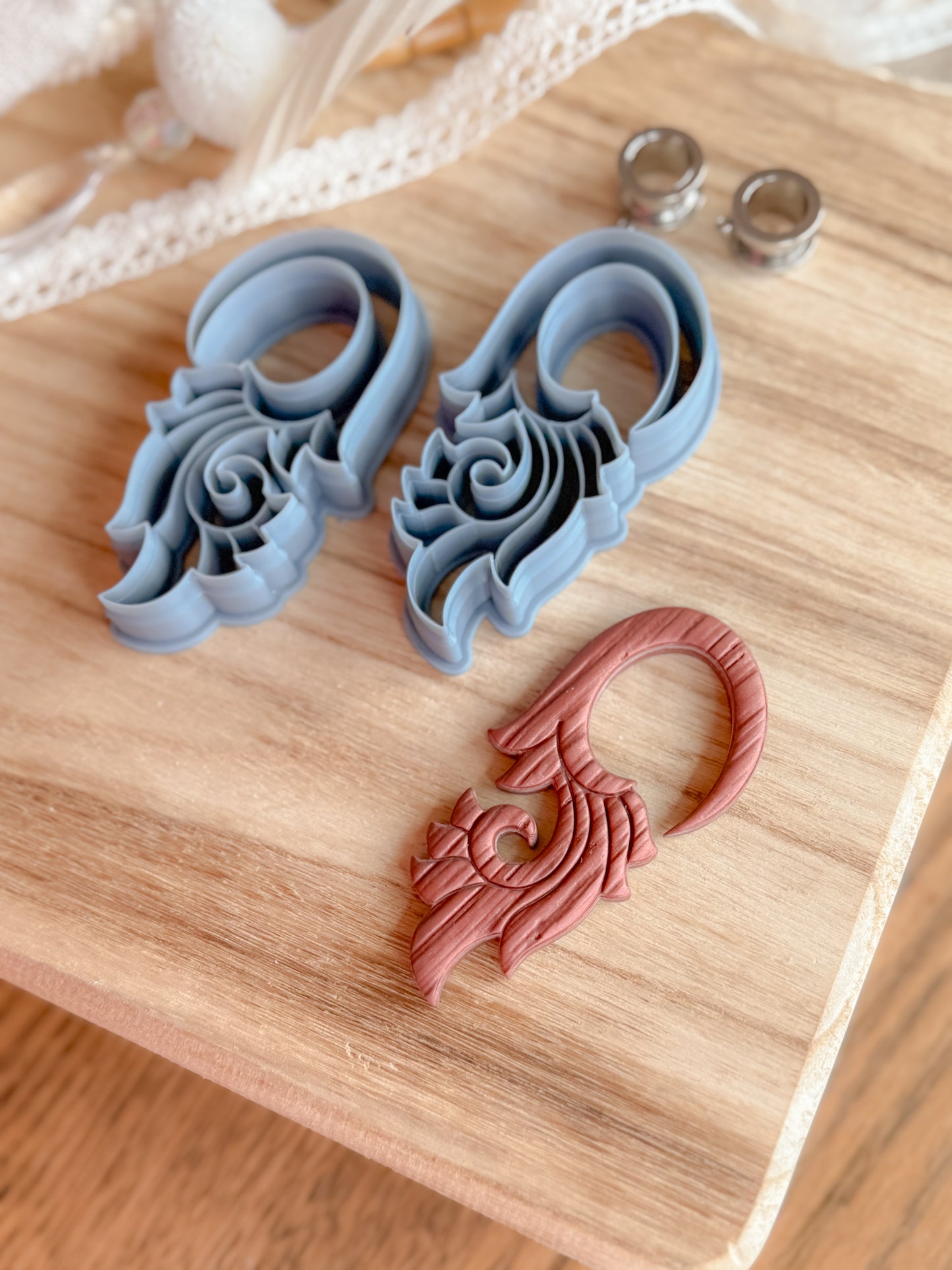 ORNAMENTAL TRIBAL | GAUGED HANGER | CLAY CUTTER  SET