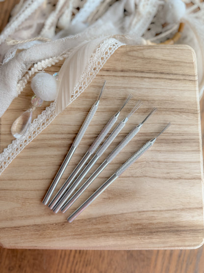 NEEDLE FEATHER WIRE SCRAPING TOOL | CLAY DETAIL TOOL