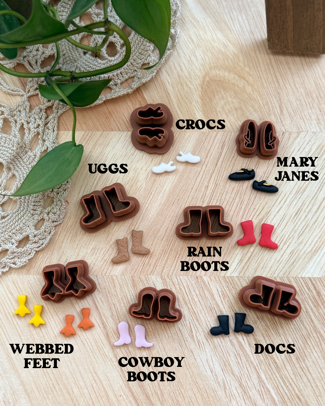 PORCH GOOSE BUTTERFLY OUTFIT | POLYMER CLAY CUTTERS