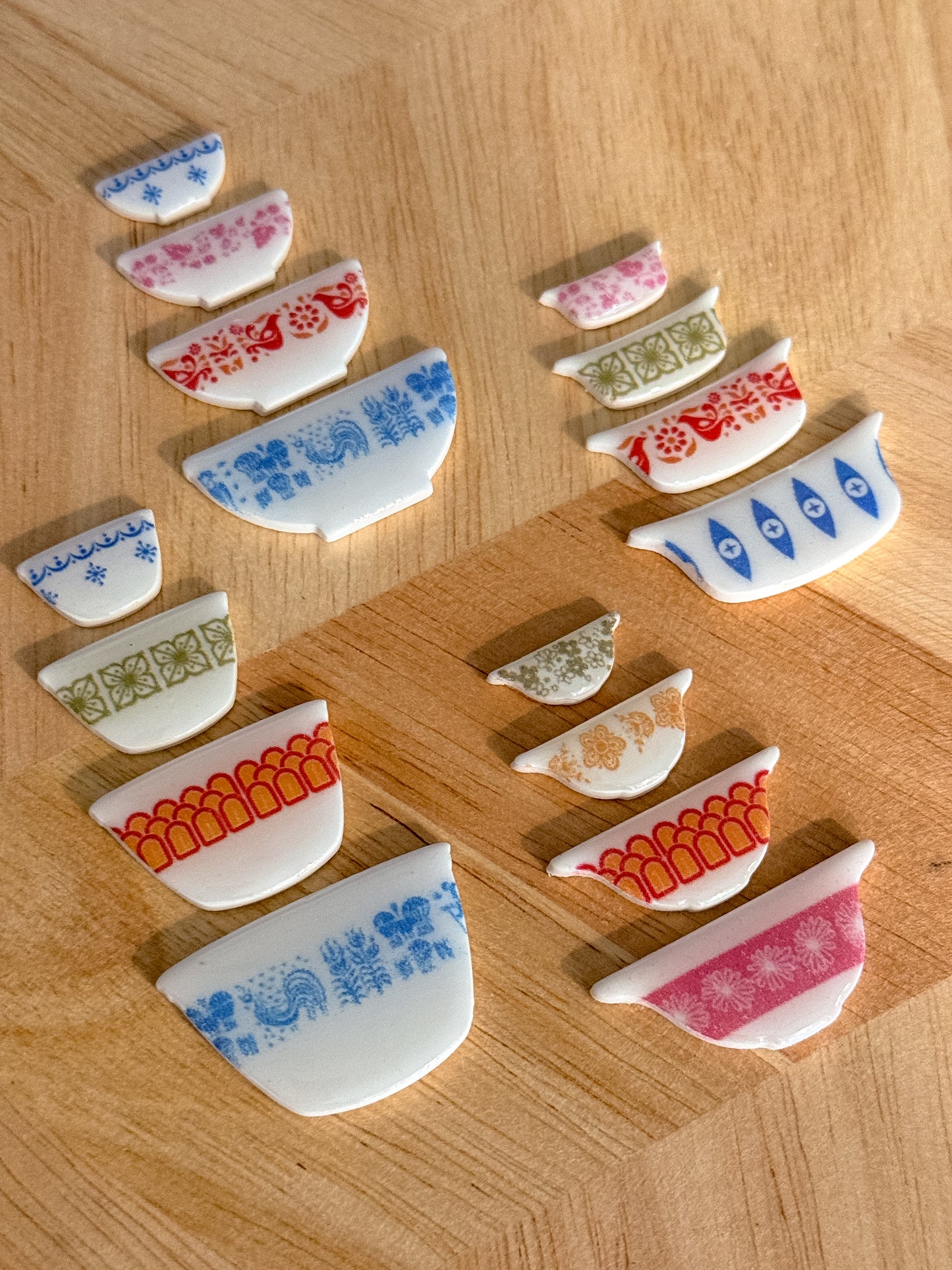 PYREX BOWL SETS | VINTAGE KITCHEN | POLYMER CLAY CUTTERS