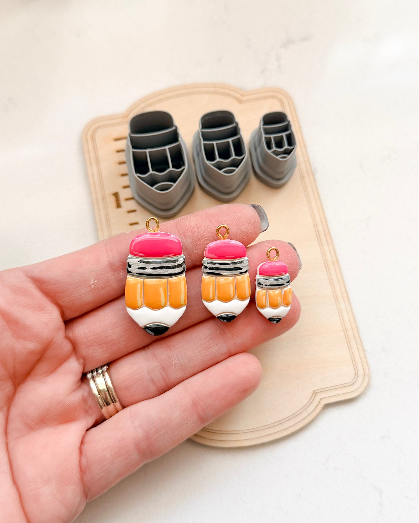 BACK TO SCHOOL BAG & CHARM CUTTERS | CLAY CUTTERS | POLYMER CLAY CUTTERS