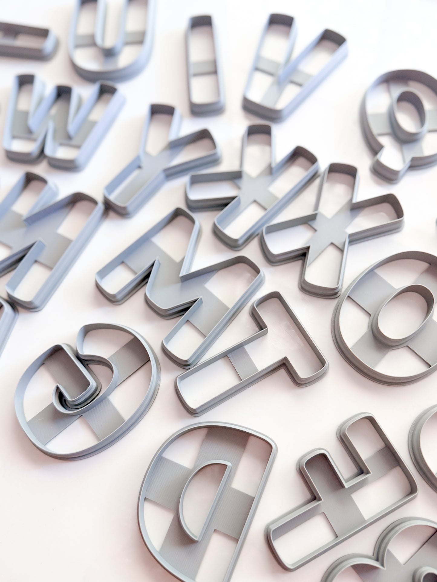 LARGE LETTERS | ALPHABET | POLYMER CLAY CUTTERS