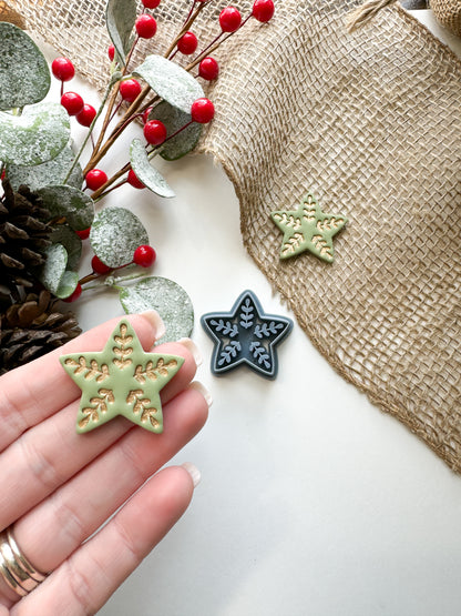 FOLKY STAR | CHRISTMAS 2024 | CLAY CUTTER