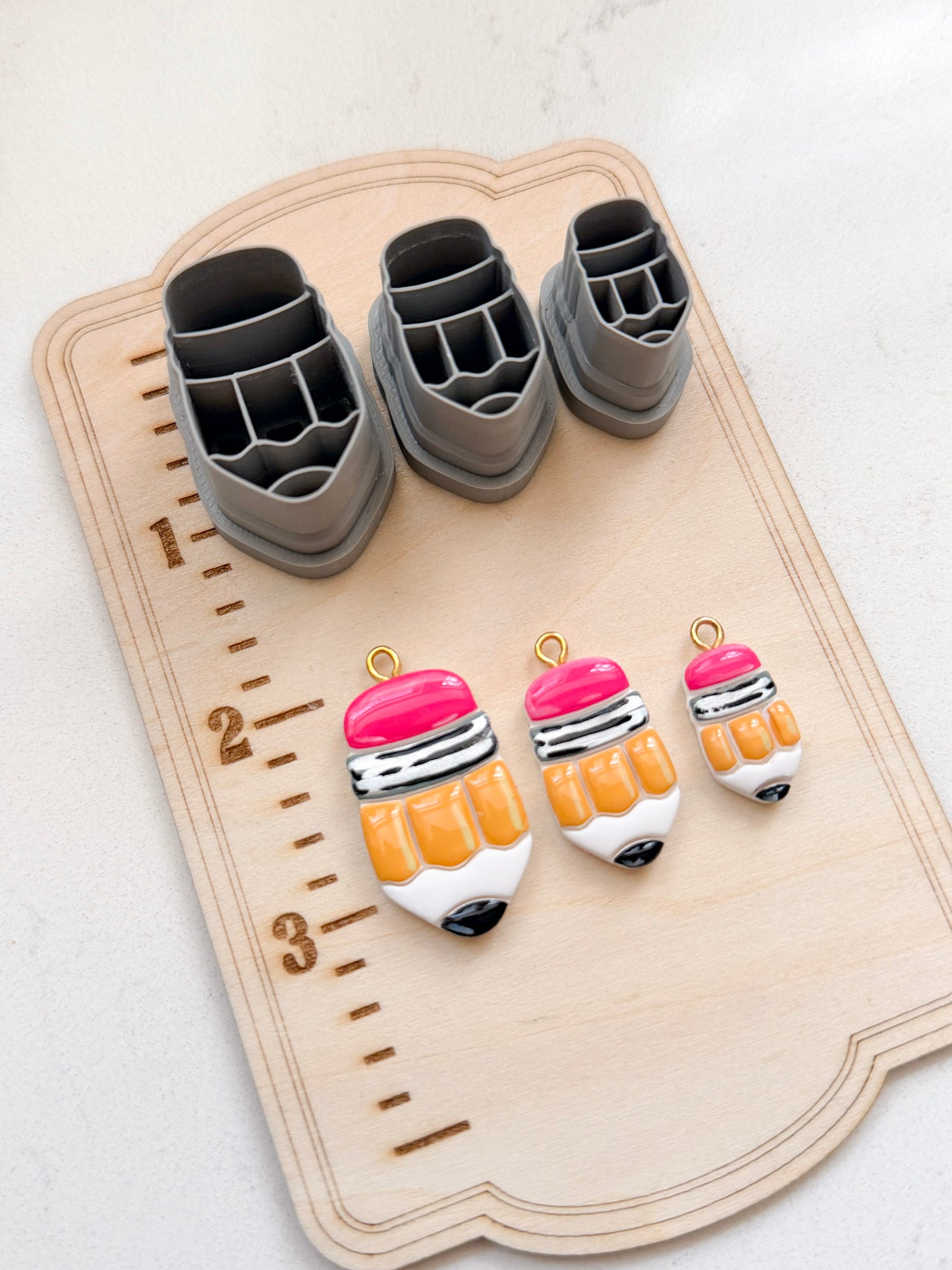 BACK TO SCHOOL BAG & CHARM CUTTERS | CLAY CUTTERS | POLYMER CLAY CUTTERS
