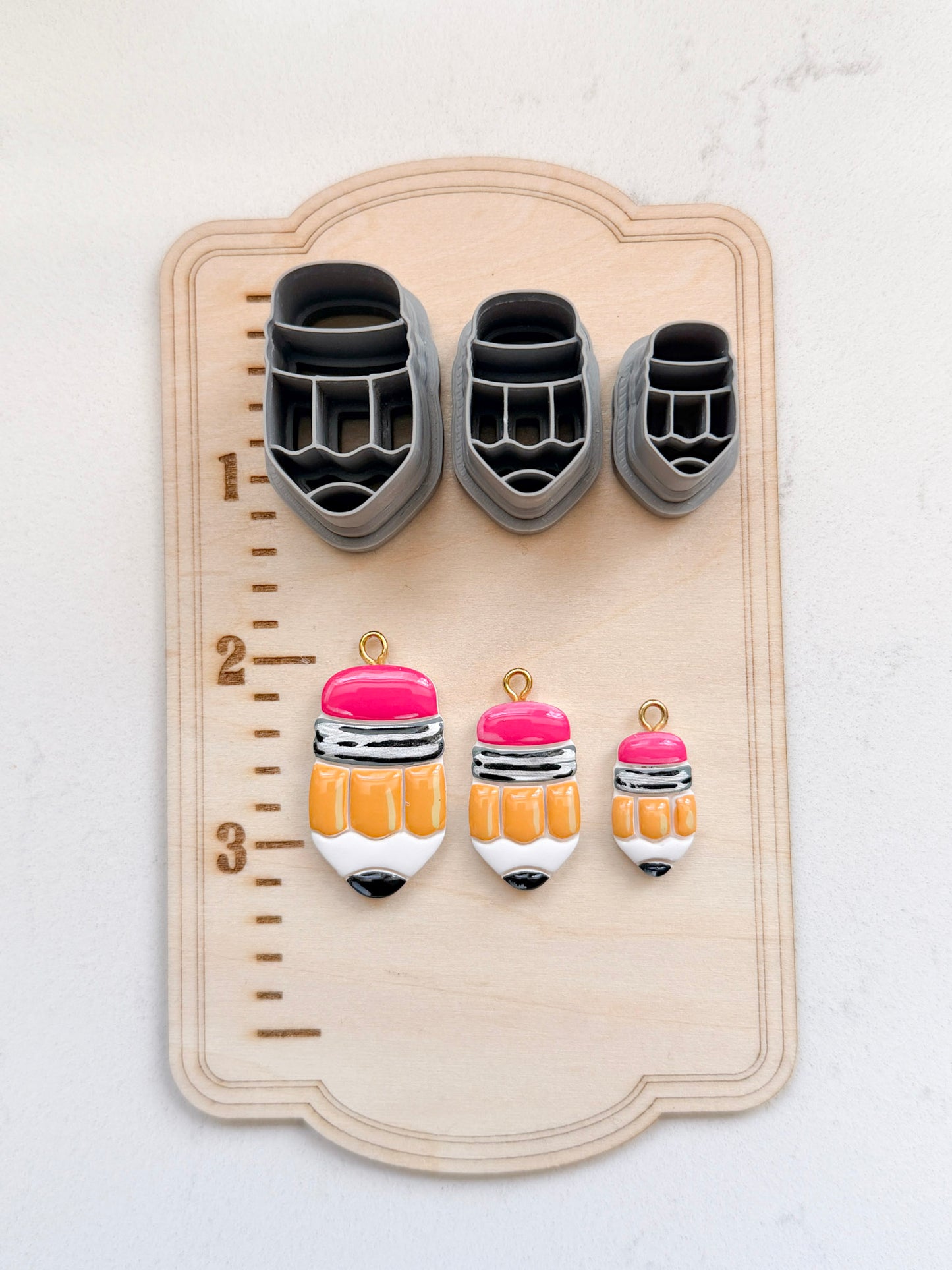 BACK TO SCHOOL BAG & CHARM CUTTERS | CLAY CUTTERS | POLYMER CLAY CUTTERS
