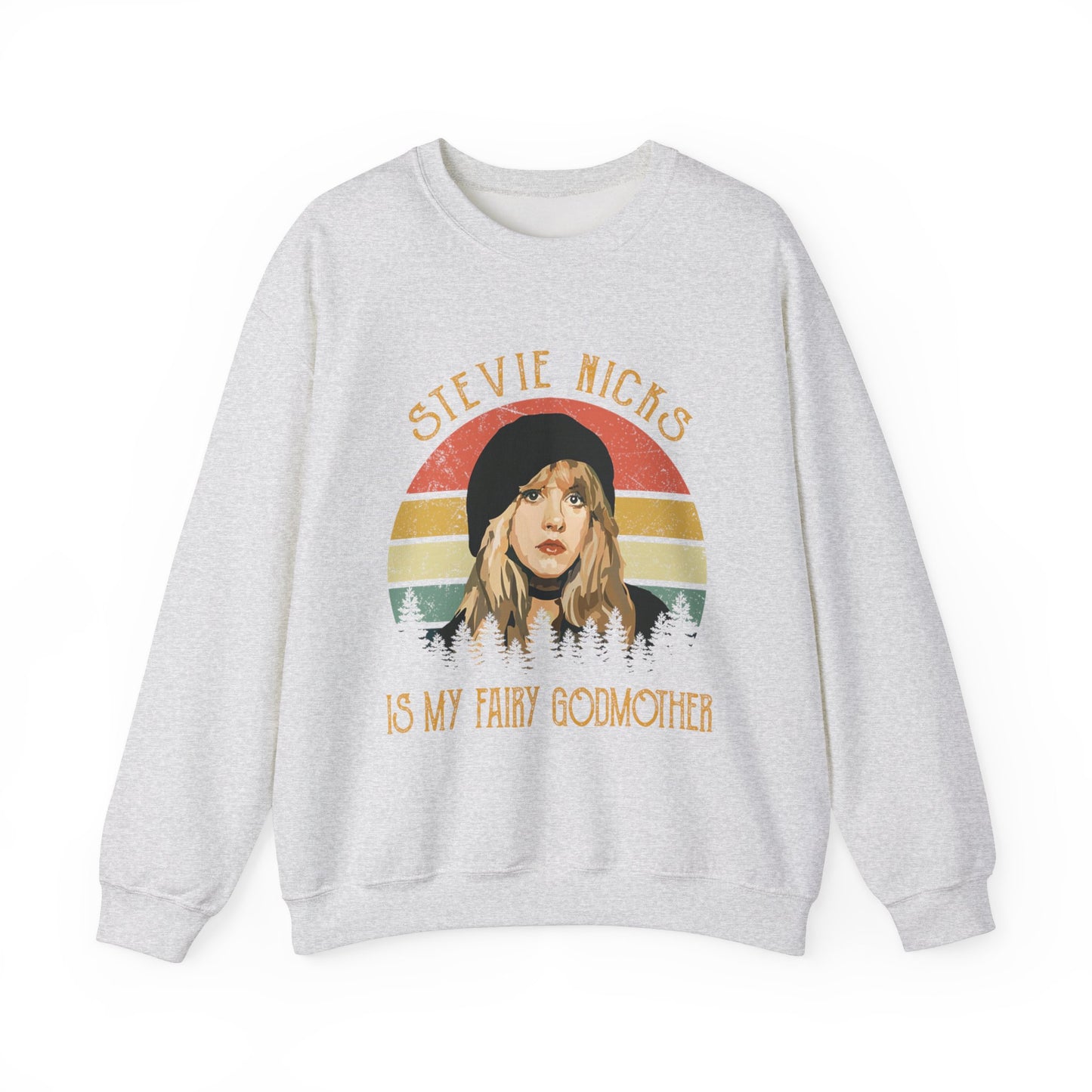 Stevie Nicks | Fairy Godmother | Gildan 18000 Unisex Heavy Blend™ Crewneck Sweatshirt