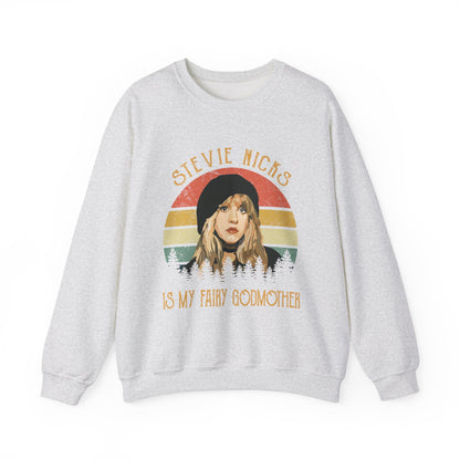 Stevie Nicks | Fairy Godmother | Gildan 18000 Unisex Heavy Blend™ Crewneck Sweatshirt