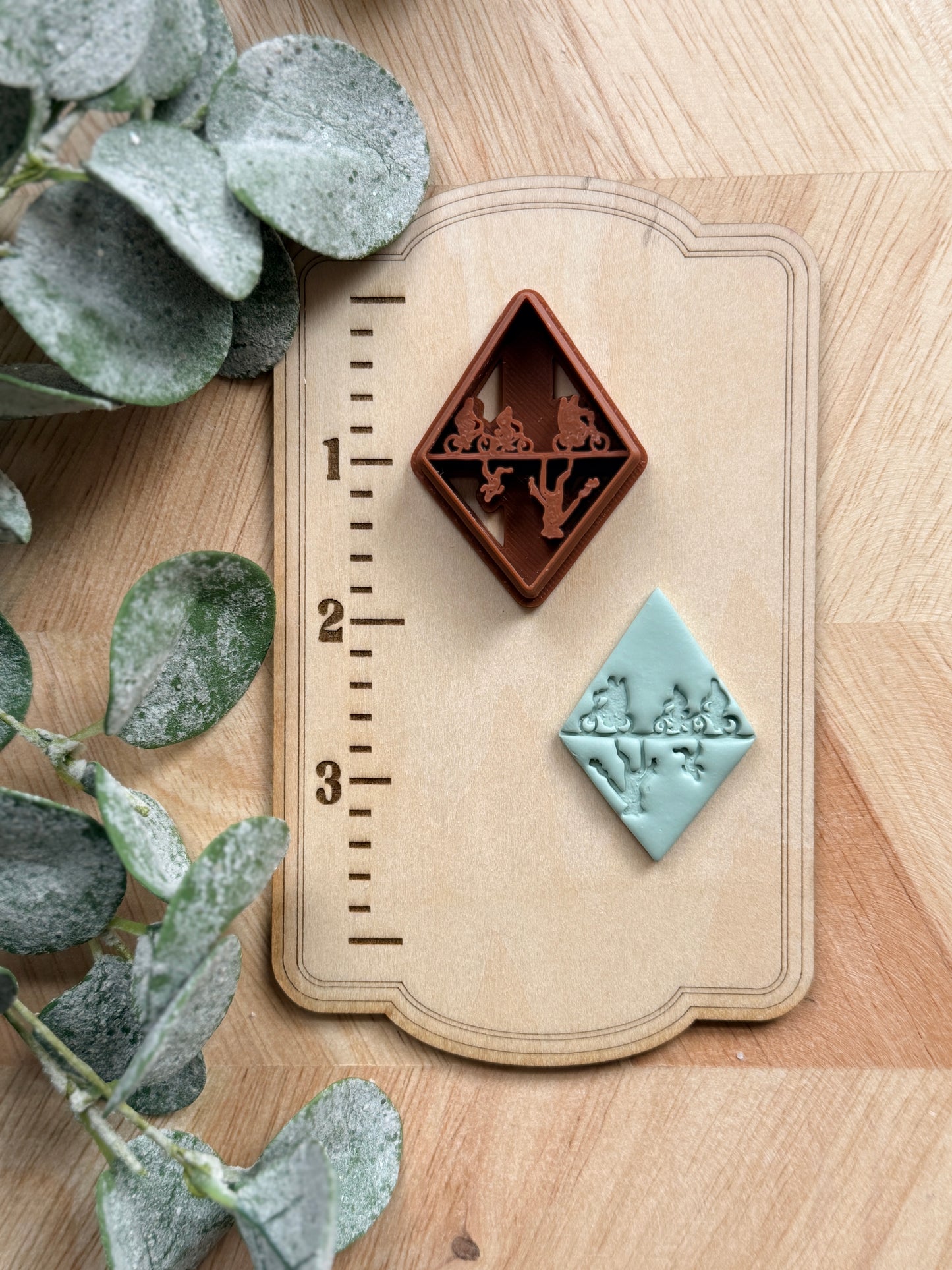 THE UPSIDE DOWN | STRANGER THINGS INSPIRED | POLYMER CLAY CUTTER