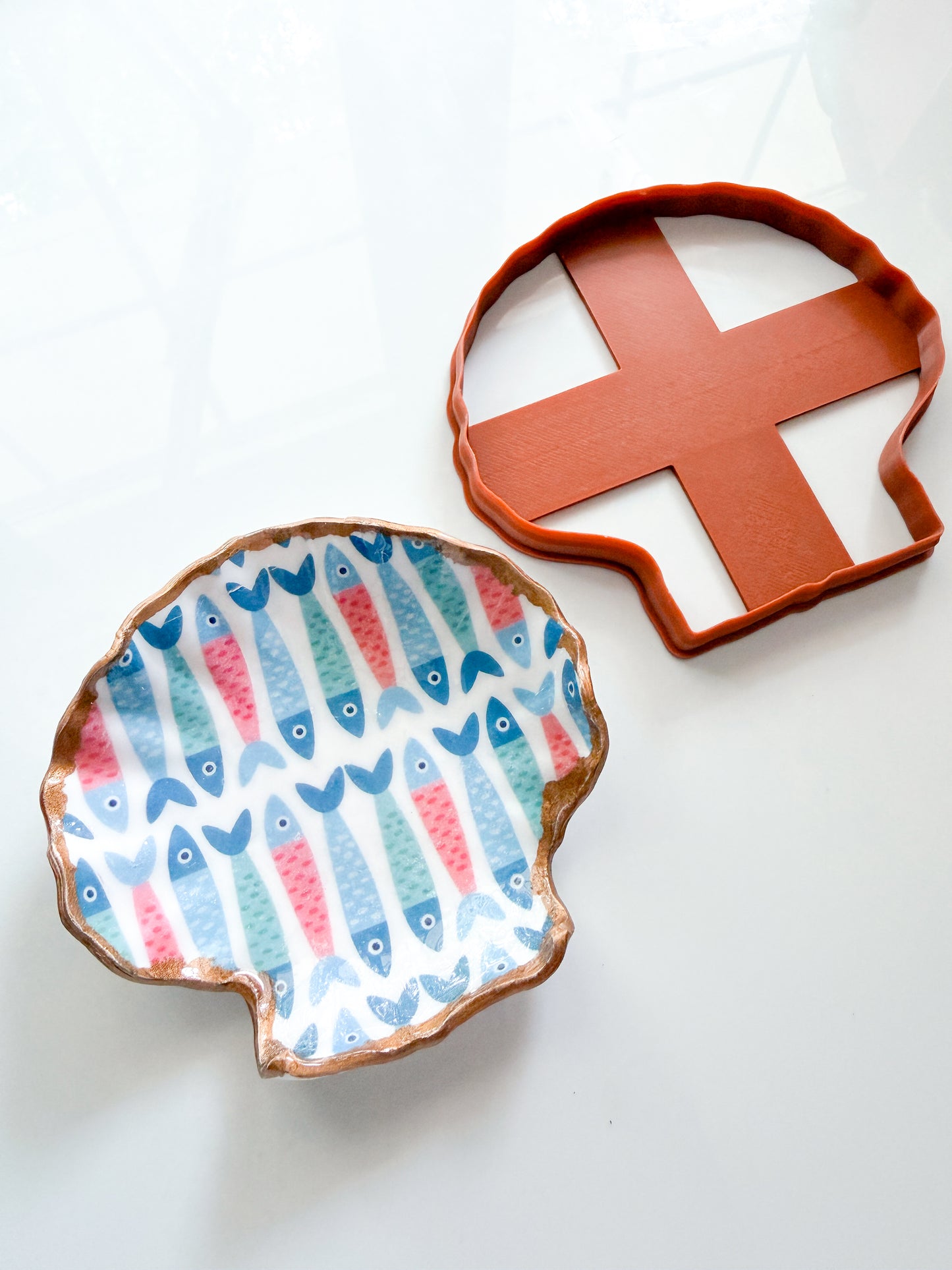 CLAM SHELL DISH | TRINKET DISH | CLAY CUTTER