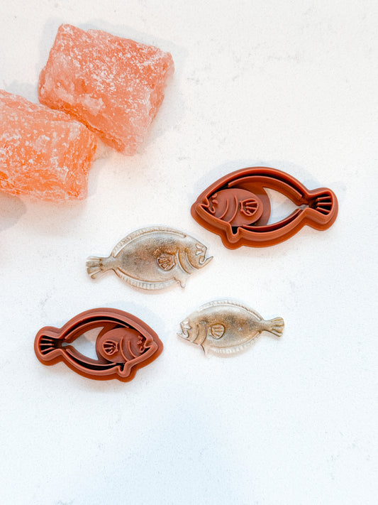 FLOUNDER HALIBUT | SEALIFE | ANIMAL | CLAY CUTTERS