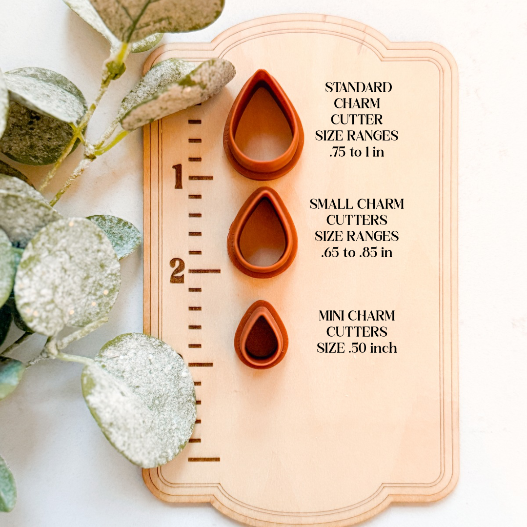 MINI CHARM CUTTERS | CLAY CUTTERS | POLYMER CLAY CUTTERS