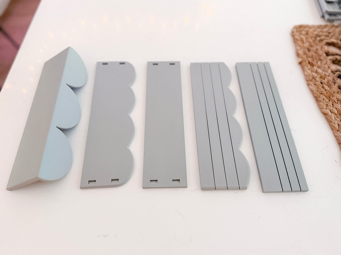 MODSHELF | FLAT & SLOTTED SHELVES | COMPONENTS | CUSTOM MODULAR CHARM BAR DISPLAY