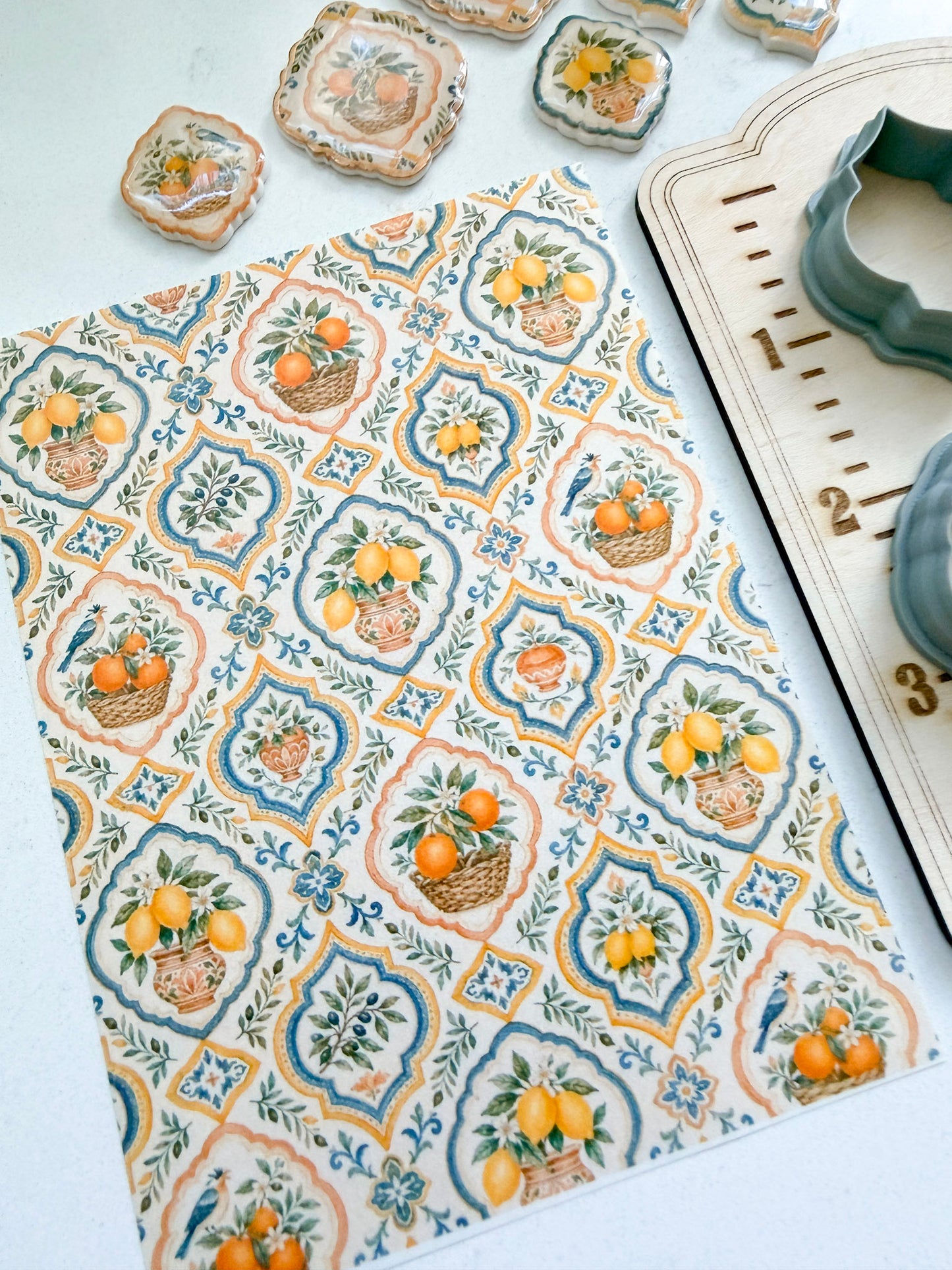PCC 241 | TRANSFER PAPER FOR POLYMER CLAY