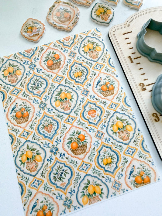 PCC 241 | TRANSFER PAPER FOR POLYMER CLAY