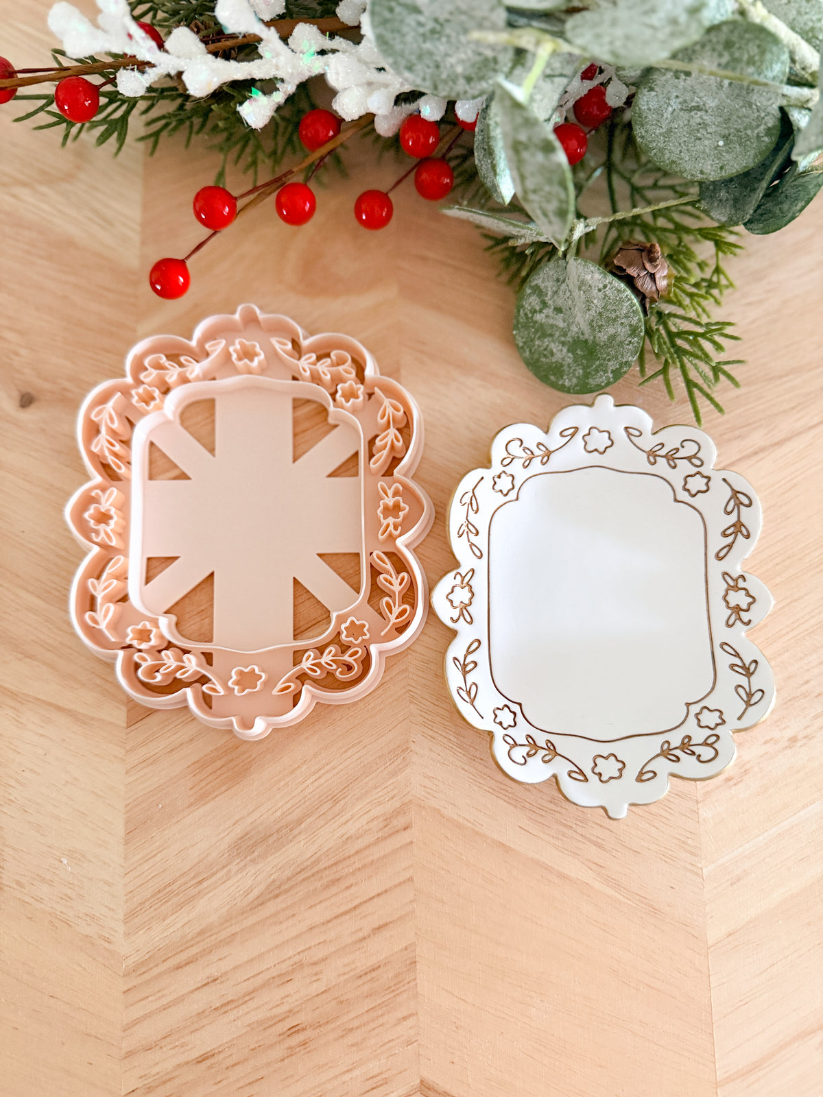 SCALLOPED TRINKET DISH CUTTERS | COQUETTE | POLYMER CLAY CUTTER