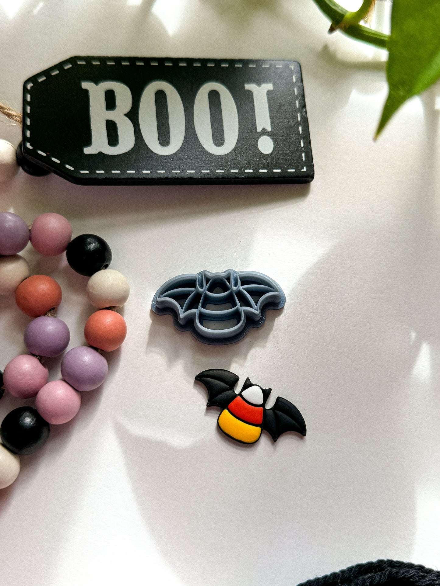 CANDY CORN BAT | HALLOWEEN | CLAY CUTTER