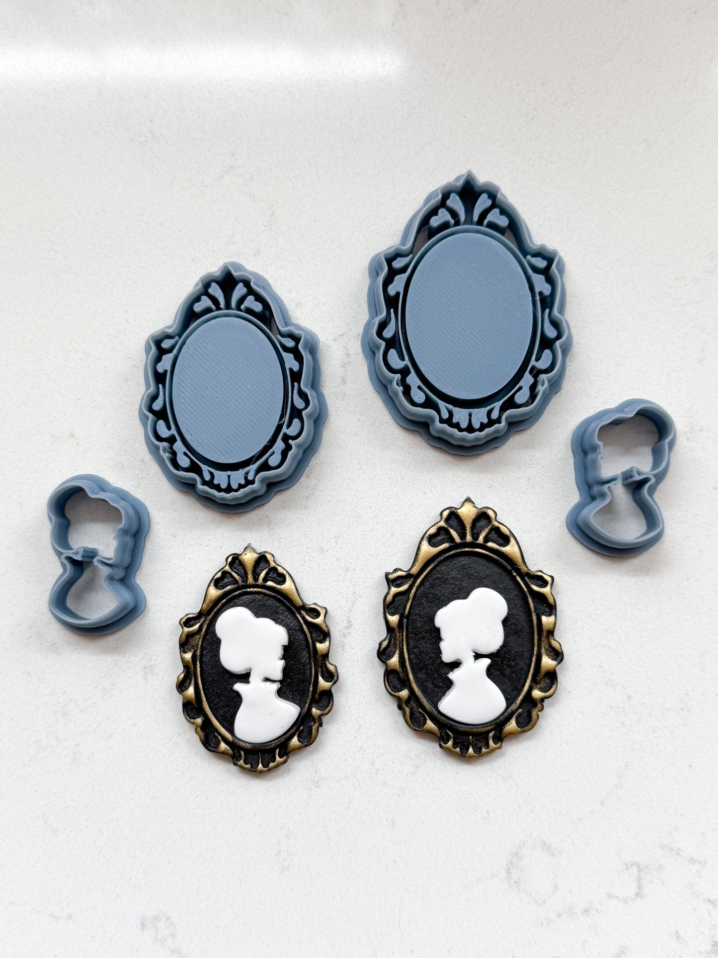 CAMEO SKELETON HEAD | HALLOWEEN 2025 | CLAY CUTTERS