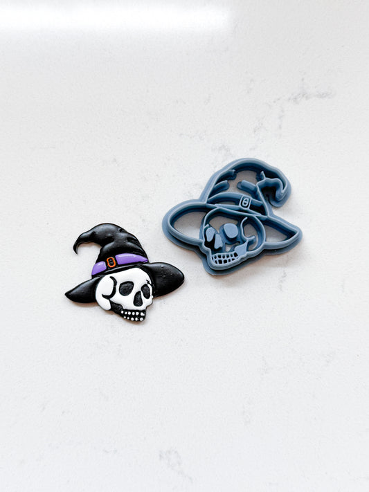 SKULL WITCH HAT | HALLOWEEN 2025 | CLAY CUTTERS